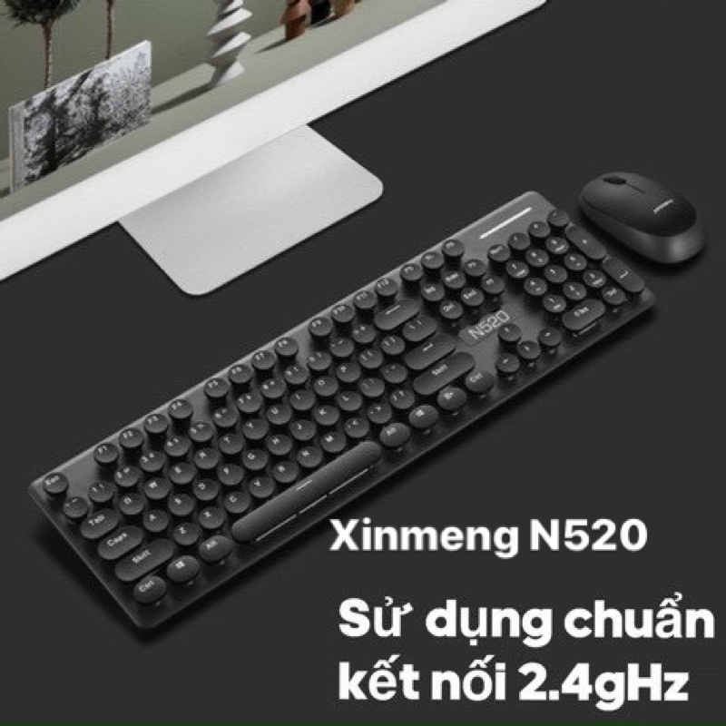 Bàn phím và chuột bluetooth Xinmeng N520