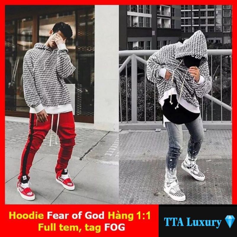 Áo hoodie Fear of God, áo hoodie FOG Cao Cấp