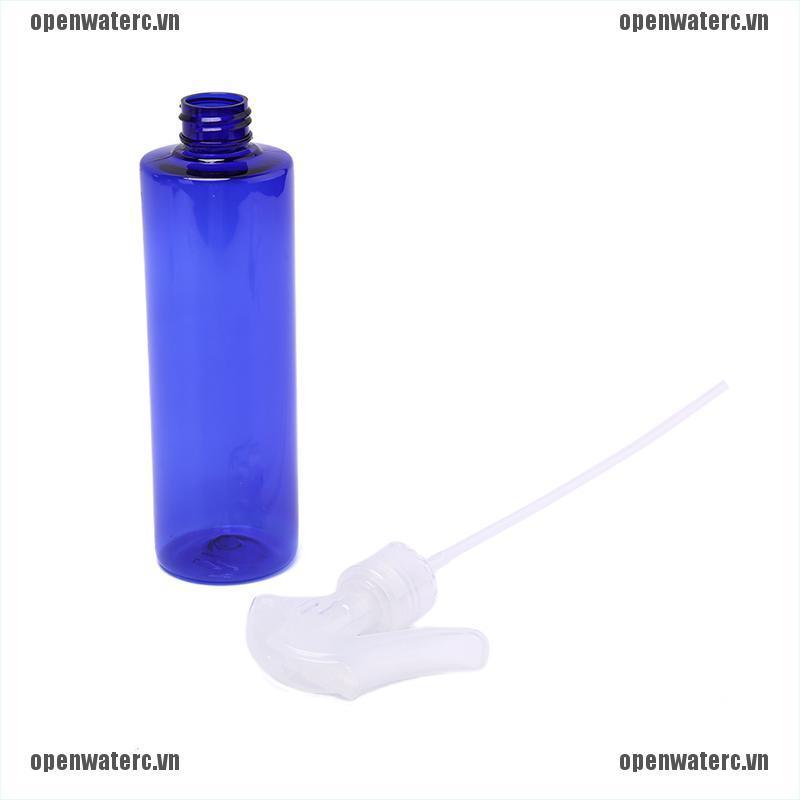 [Hàng mới về] Chai xịt bằng nhựa có thể đổ đầy màu hổ phách 250ml