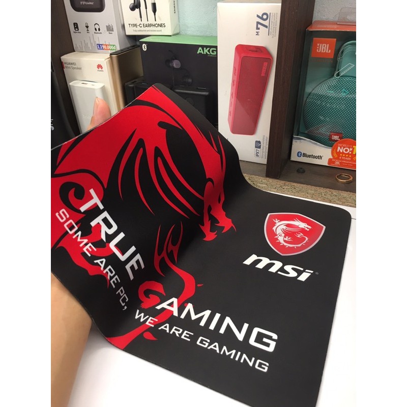 Combo Chuột Game MSI Gaming --RGB + miếng lót True Gaming cao cấp