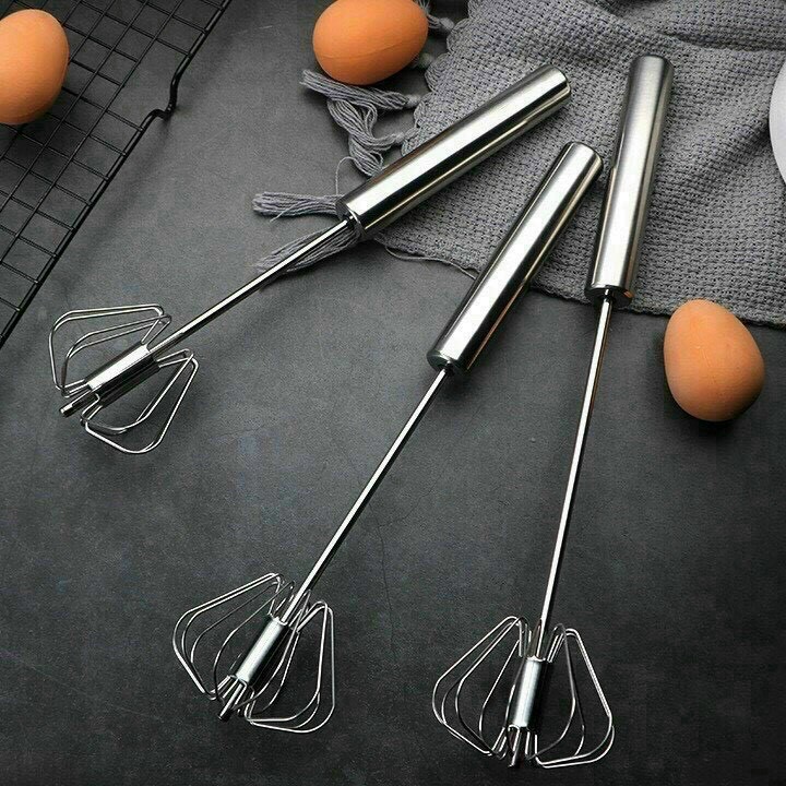 Máy Đánh Trứng Cầm Tay Bán Tự Động Bằng Thép Không Gỉ size to nhất