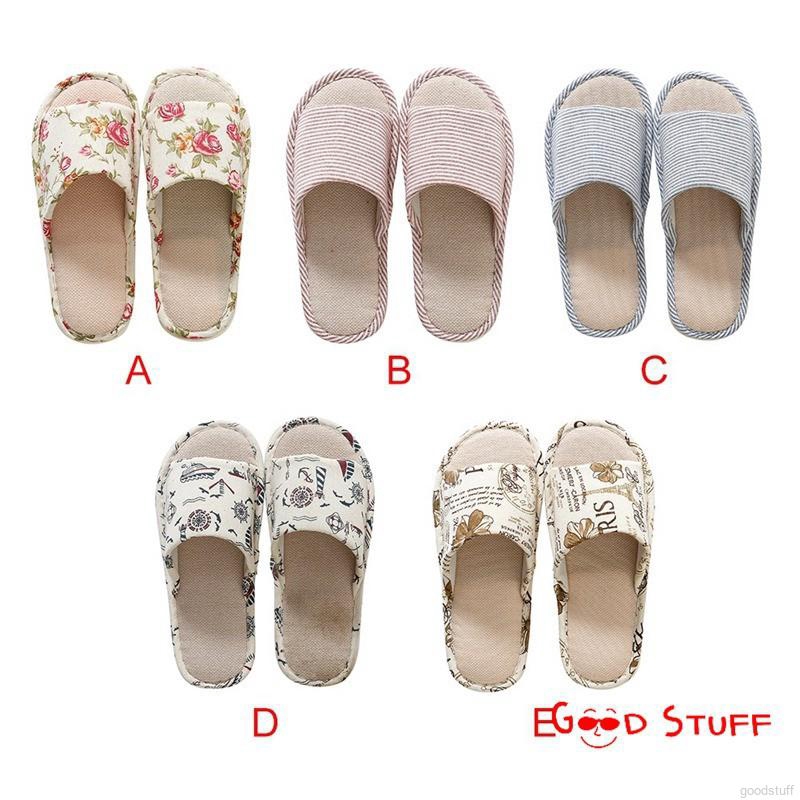 Dép mang trong nhà thiết kế phối hoạ tiết thanh lịch sang trọng