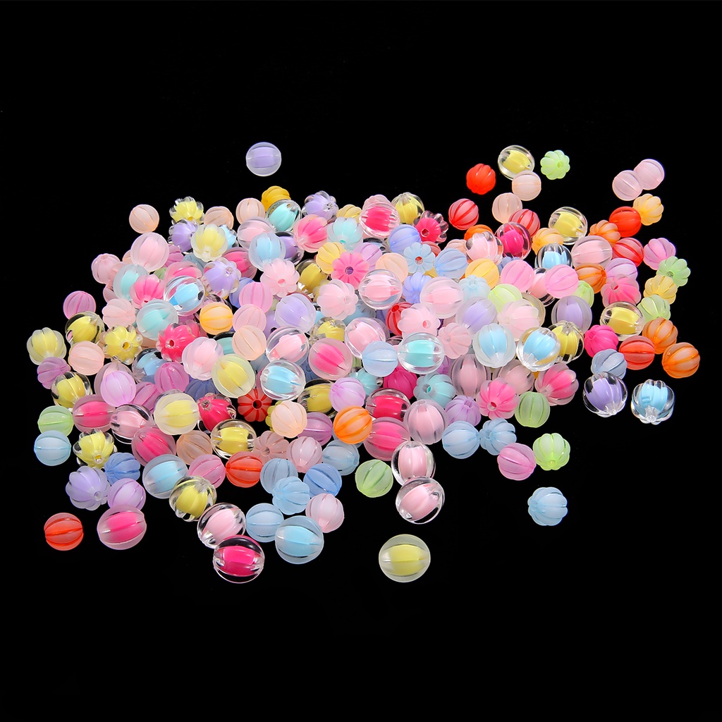 Hạt Nhựa Acrylic Nhiều Kiểu Dùng Làm Trang Sức DIY