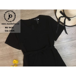 Đầm suông xẻ tà big size (MS 9438)