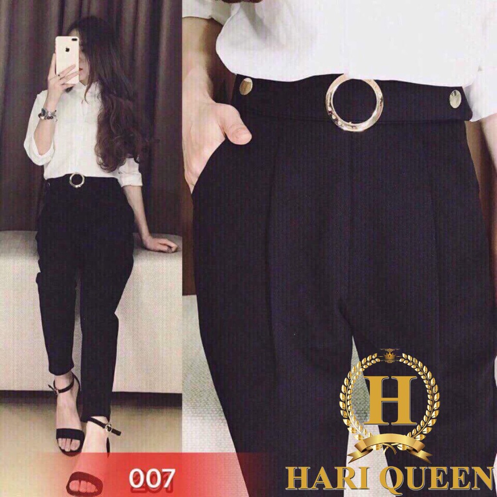 Quần baggy khuy tròn HARIQUEEN