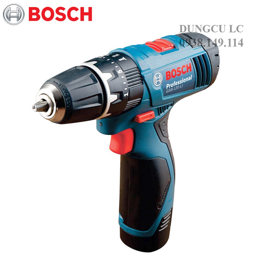 MÁY KHOAN ĐỘNG LỰC DÙNG PIN BOSCH GSB 120-LI