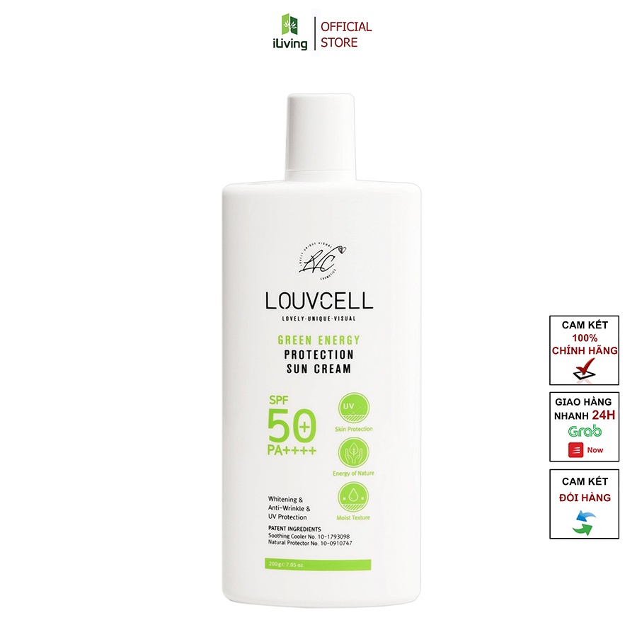 Kem chống nắng toàn thân Louv Cell Green Energy Protection Sun Cream 200ml ILIVING-LOUKCNTT