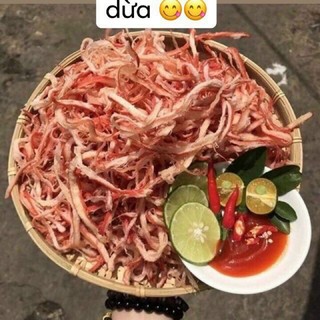 MỰC XÉ SỢI HẤP NƯỚC DỪA 250gr