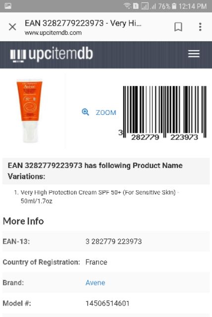 KEM CHỐNG NẮNG AVENE CHO DA NHẠY CẢM CỦA PHÁP 50ML | BigBuy360 - bigbuy360.vn