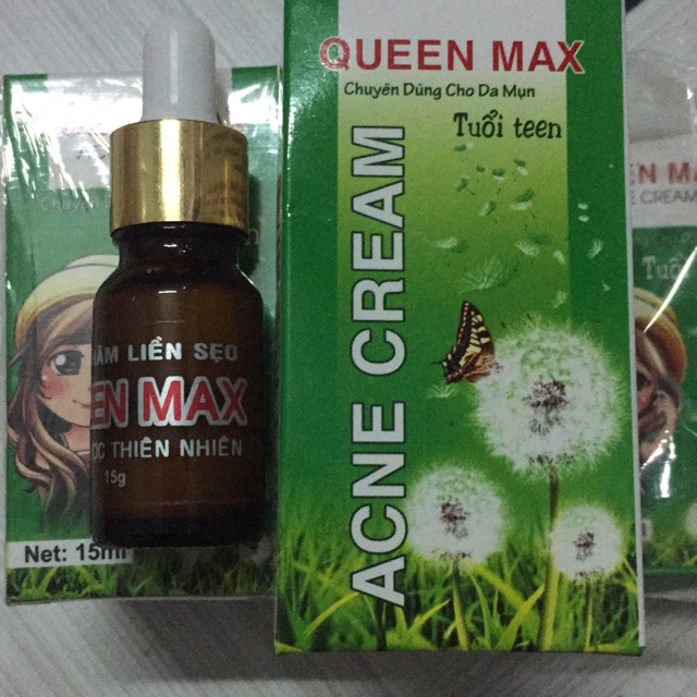 QUEEN MAX chuyên dùng cho da mụn Tuổi Teen: 15g - giá 98.000đ
