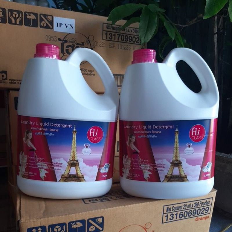 [2can] Nước giặt hiclass thái lan 3500ml