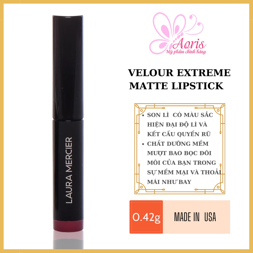 Son Mini Laura Mercier Velour Extreme Matte Lipstick - 0.42g