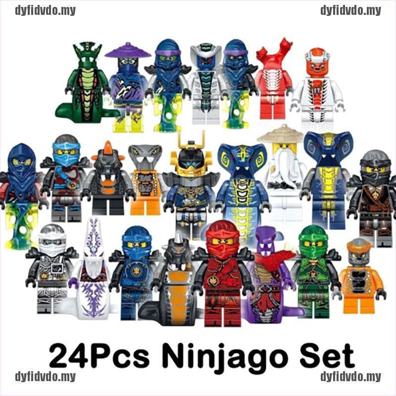 Set 24 Mô Hình Đồ Chơi Mini Ninjago