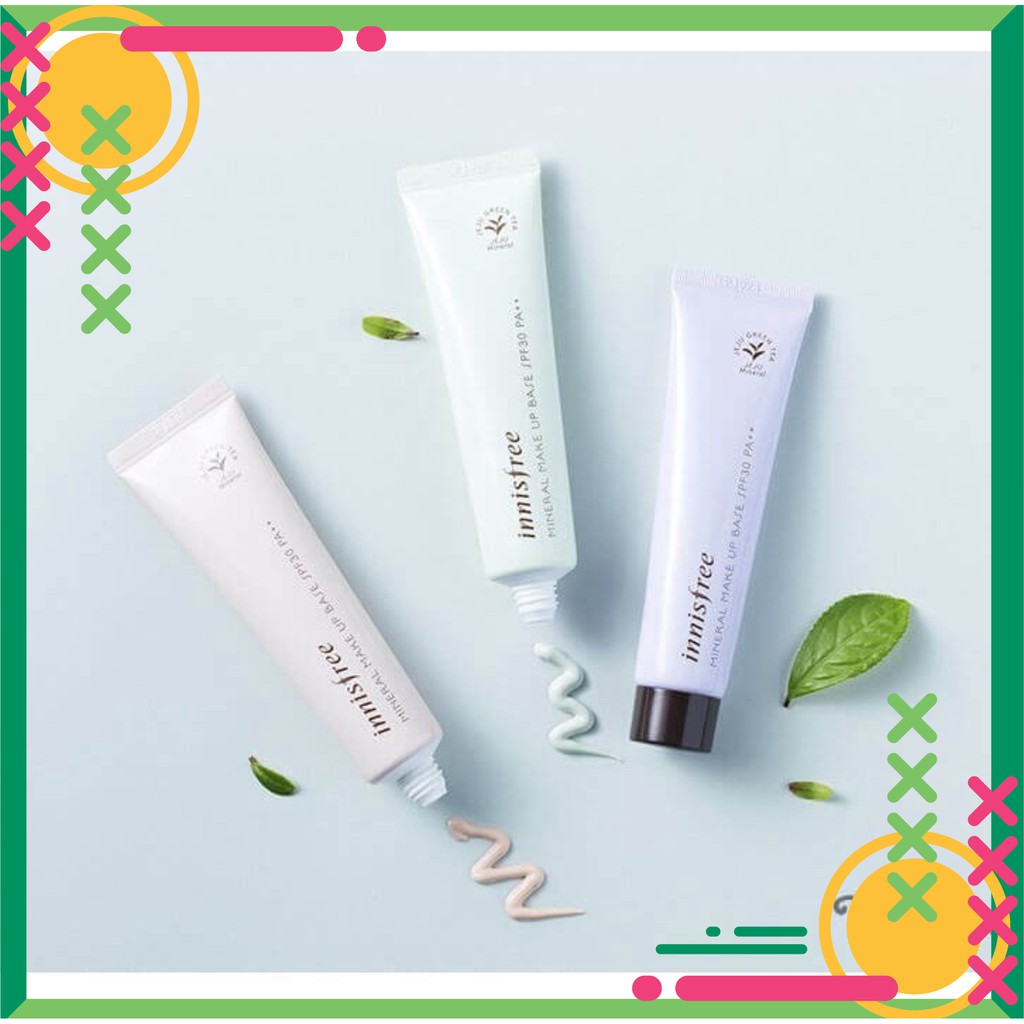tuan026 TCCN [CHÍNH HÃNG] Kem Lót 4 Trong 1 Innisfree Mineral Make Up Base SPF30/PA++ 40ml tuan026 | BigBuy360 - bigbuy360.vn