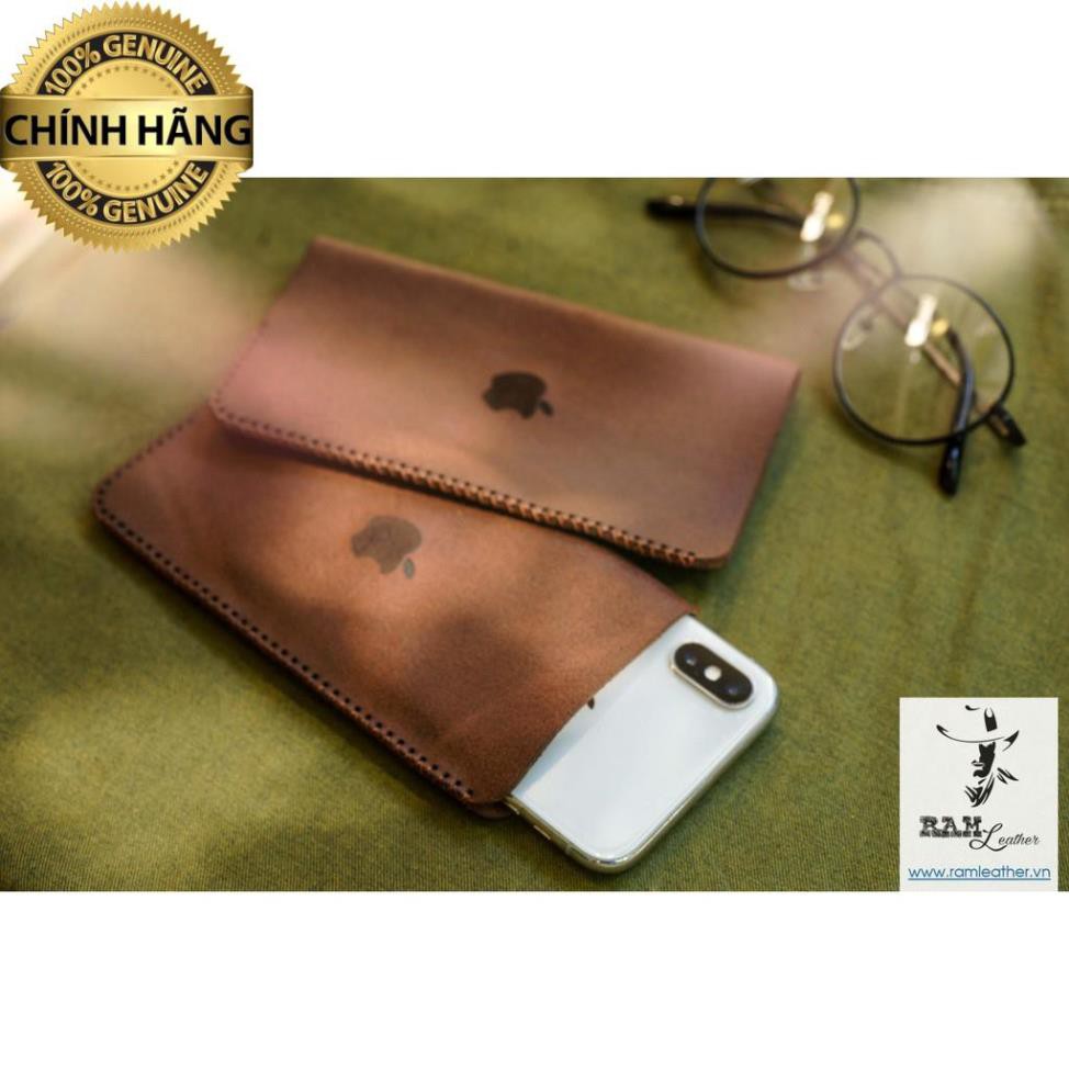 BAO DA IPHONE DA BÒ THẬT VINTAGE - IPHONE 6, 6PLUS, 7, 7 PLUS, 8, 8 PLUS, X, XS, XSMAX, IP 11, IP 11 PROMAX. SE .