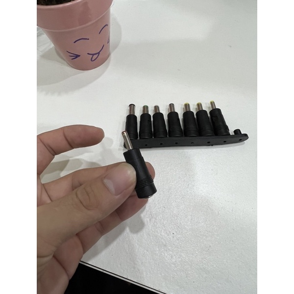 giắc chuyển chân cắm điện 5.5*2.1mm sang 8 đầu khác nhau