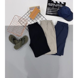 Quần sóc đũi cúc nam