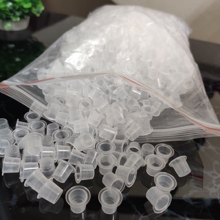 Túi 1000 hũ nhựa size 11*10mm đựng mực xăm