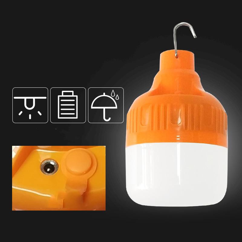 Bóng Tích Điện 6-8h loại 100W Có Móc Treo