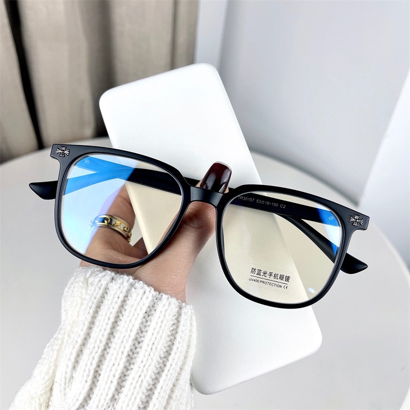 Kính Mát Gọng Vuông TR90 Thời Trang Hàn Quốc Cho Nam Nữ