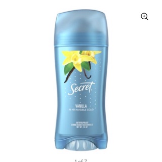Lăn Khử Mùi Secret Vanilla 73gr mẫu mới