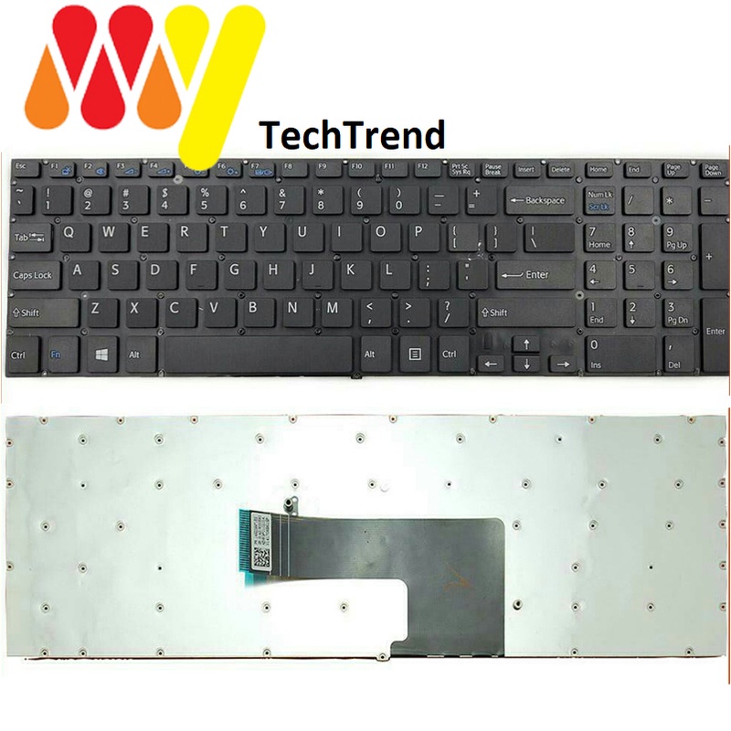 Bàn Phím Laptop Sony Vaio SVF15, SVF15A13SGS, SVF15A13SG, SVF15A13SG Cáp Cong