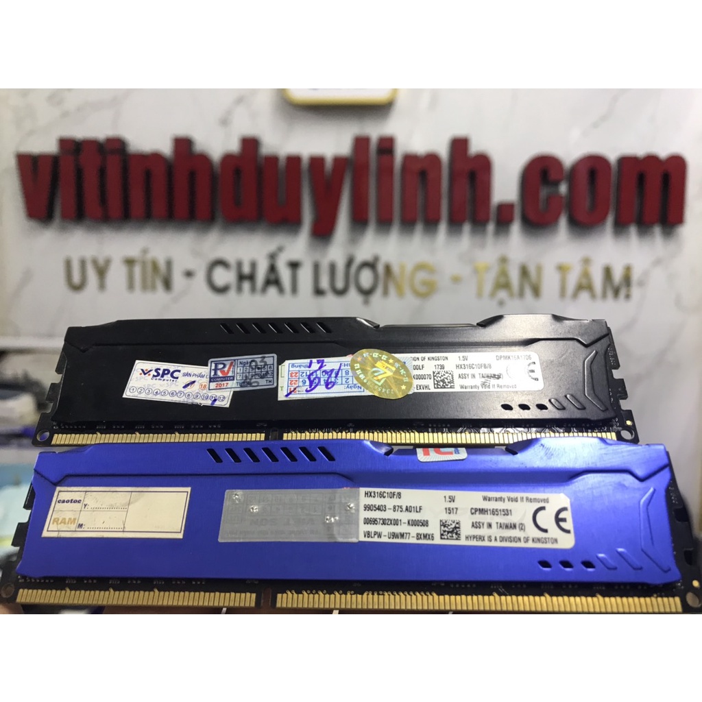 [Mã ELHAMS5 giảm 6% đơn 300K] Ram - 8G- DDR3 - Bus 1600 Chính Hãng G.SKILL,Adata,Team,CorSair,Kingmax,Kingtons