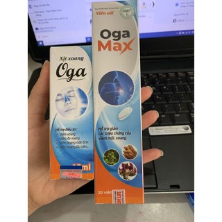 viên sủi oga max chính hãng kèm xịt
