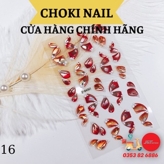 Sticker dán móng hoa nổi 5D, Sticker nail 5D Siêu đẹp