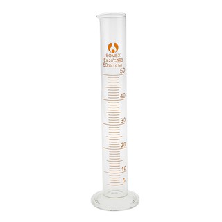 [Flameer] Thước đo xi lanh thủy tinh Tốt nghiệp chuyên nghiệp 50ml