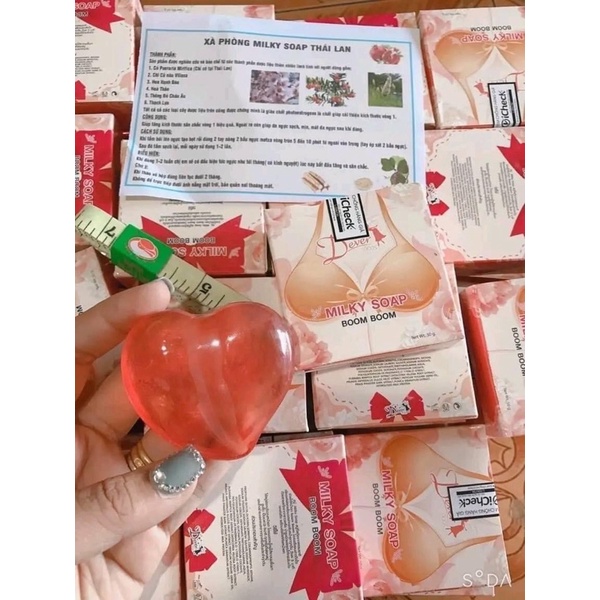 Xà phòng tăng vòng 1, Soap nở ngực Thái Lan