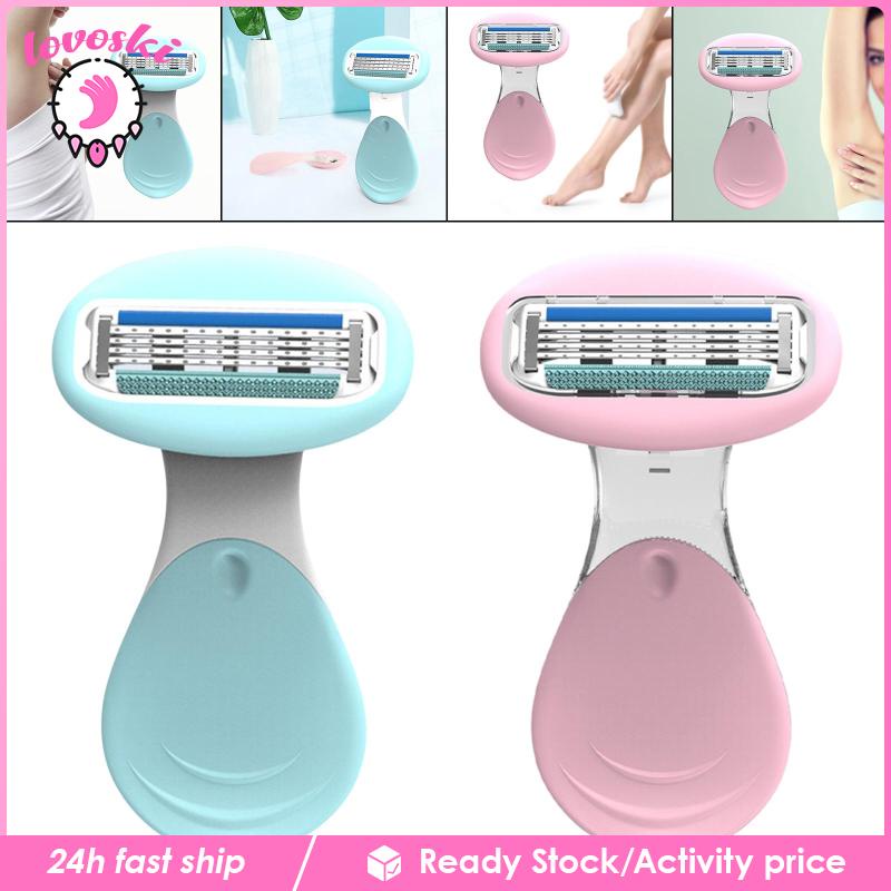 Dao Cạo Râu Với Đầu Lưỡi Xoay Tiện Dụng Cho Nữ