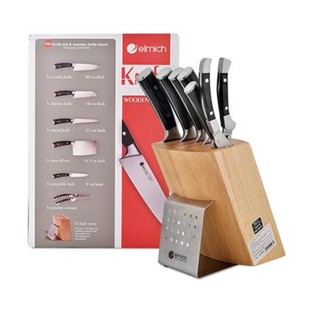 BỘ DAO 7 MÓN INOX ELMICH FLORINA