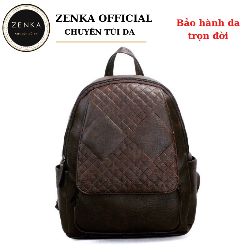 Balo da nữ công sở Zenka nhiều ngăn tiện dụng rất sang trọng và thanh lịch