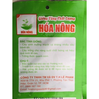 HẠT GIỐNG KHỔ QUA RỪNG