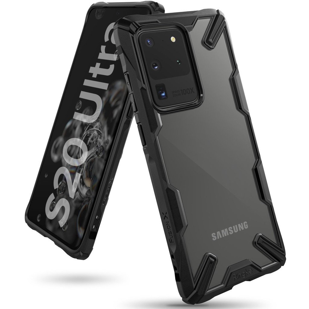 Ốp lưng Galaxy S20 Ultra Ringke Fusion X (Fusion X Galaxy S20 Ultra Case) - Nhập khẩu Hàn Quốc