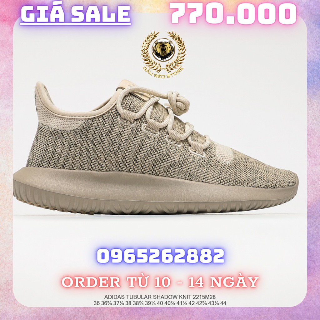 Order 1-2 Tuần + Freeship Giày Outlet Store Sneaker _Adidas Tubular Shadow knit MSP: 2215M282 gaubeaostore.shop