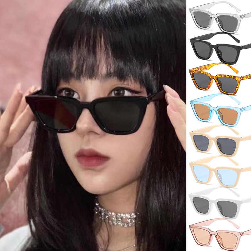 Kính mát mắt mèo gọng nhựa thời trang cá tính cho nữ