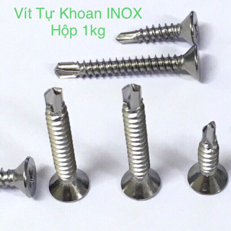 Vít tự khoan sàn chìm Inox SUS 410(1kg)