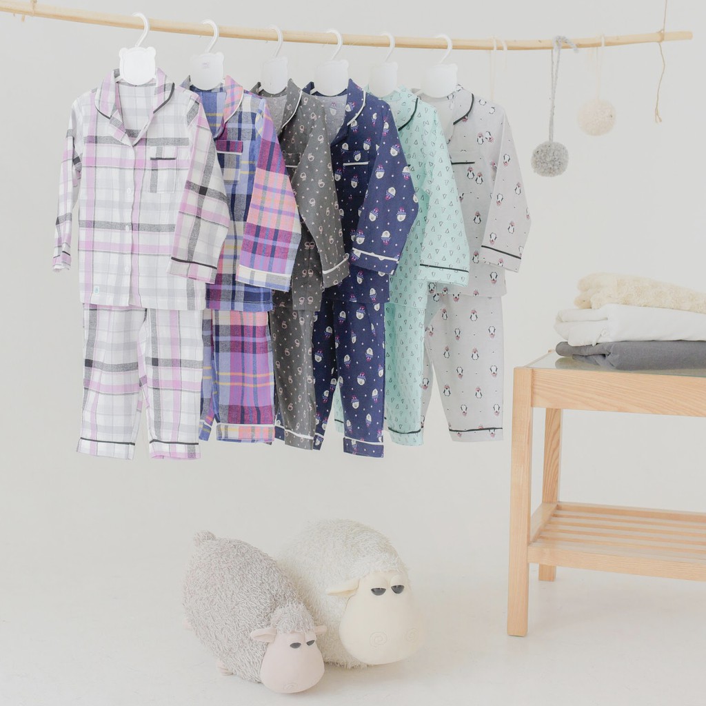 Bộ quần áo dài tay Pyjama Little love