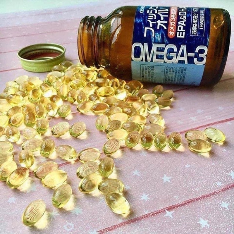 [Hàng_Nhật] Dầu cá Omega 3 Orihiro fish oil, Omega 3 EPA &amp; DHA Ori.hiro 180 viên Nhật Bản- [HSD : 2023]