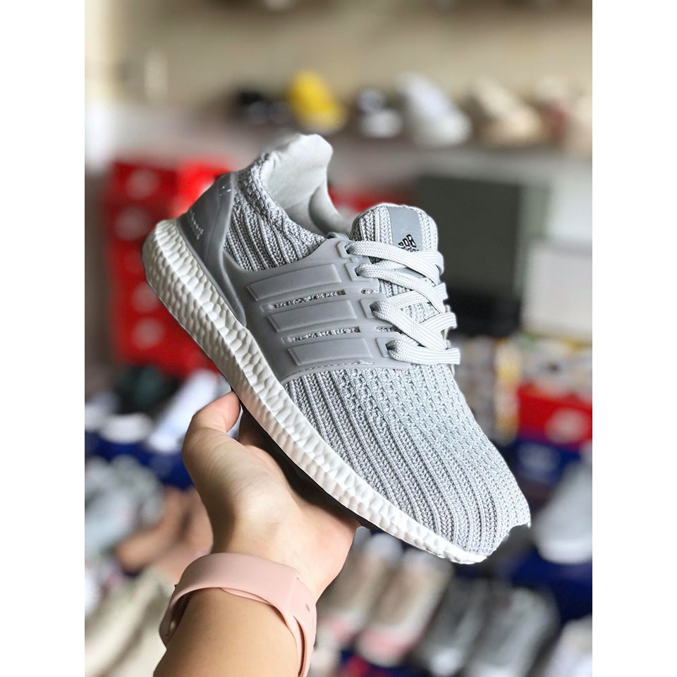 xa [HẠ GIÁ] GIÀY THỂ THAO XÁM NAM NỮ | ULTRA BOOST 4.0 . ' ' b