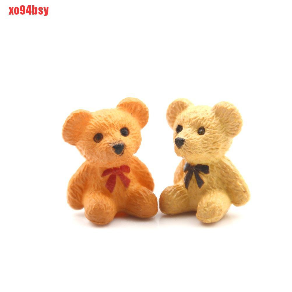 Set 4 Mô Hình Gấu Mini Xinh Xắn (Xo94Bsy)