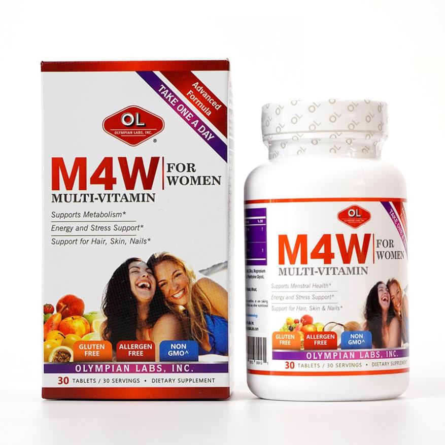 Viên Uống Olympian Labs M4W Multi Vitamin For Women.Bổ Sung Vitamin,Khoáng Chất Cho Cơ Thể