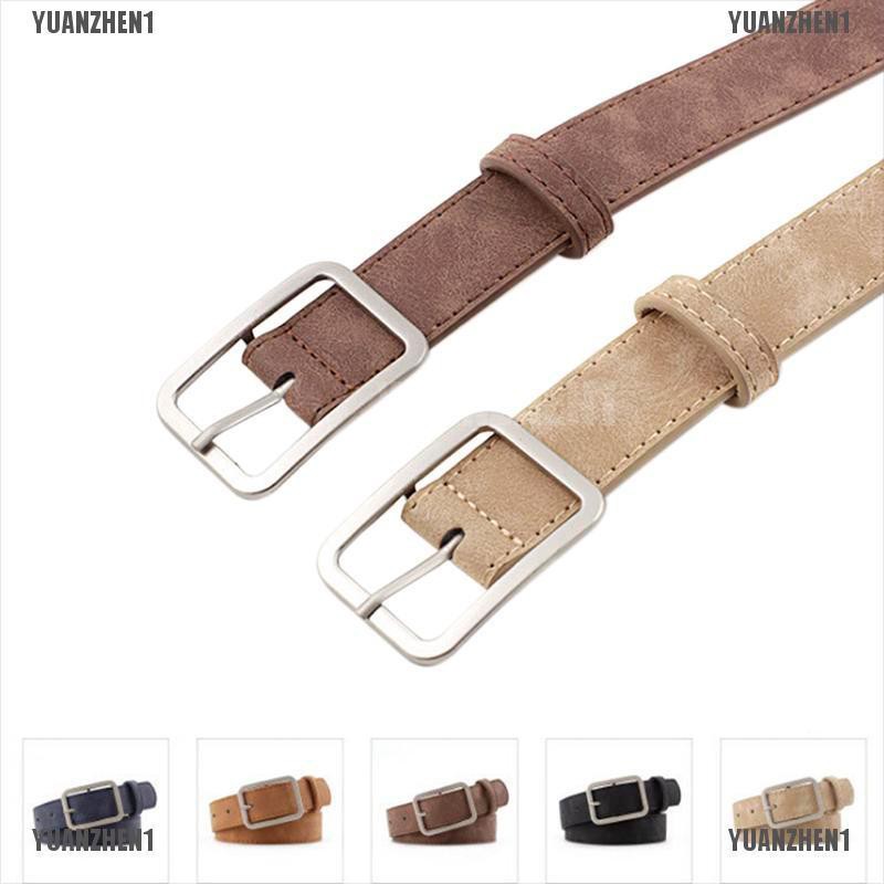 Thắt Lưng Da Khóa Kim Loại YUANZHEN1 Phong Cách Boho Cho Nữ