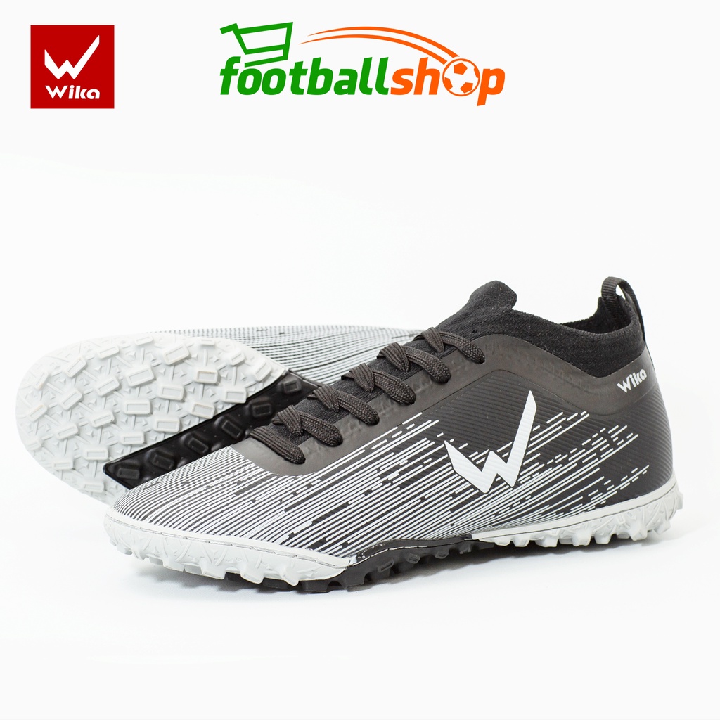 Giày đá bóng Wika Subasa, giày bóng đá cổ chun, da Microfiber siêu mềm