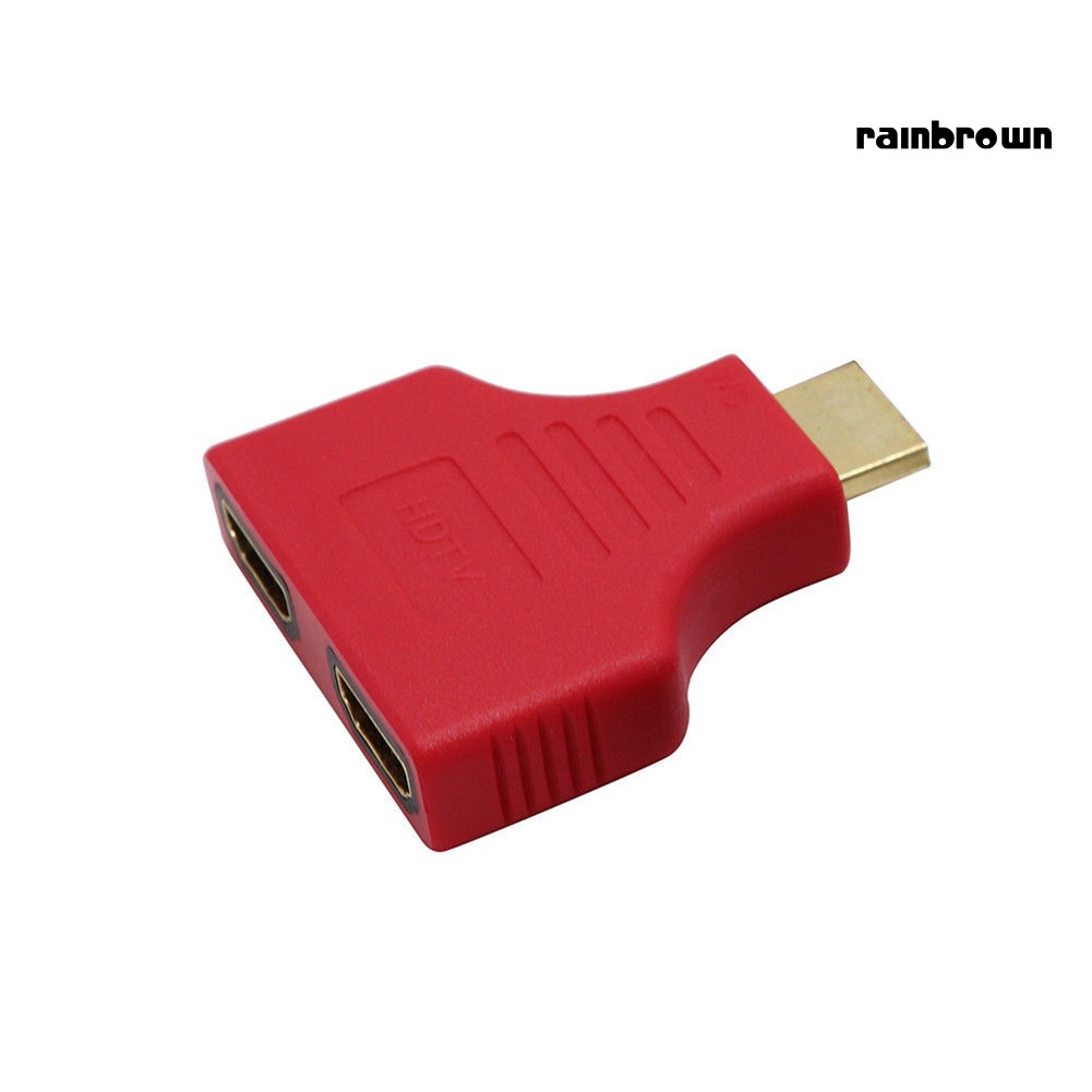 Cáp Chuyển Đổi Hdmi 1 Cổng Ra 2 Đầu Âm / Rxl / 1080p