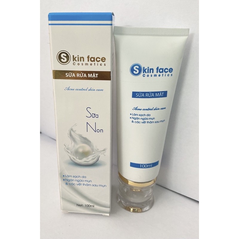 Sữa rửa mặt làm sạch da ngừa mụn SkinFace