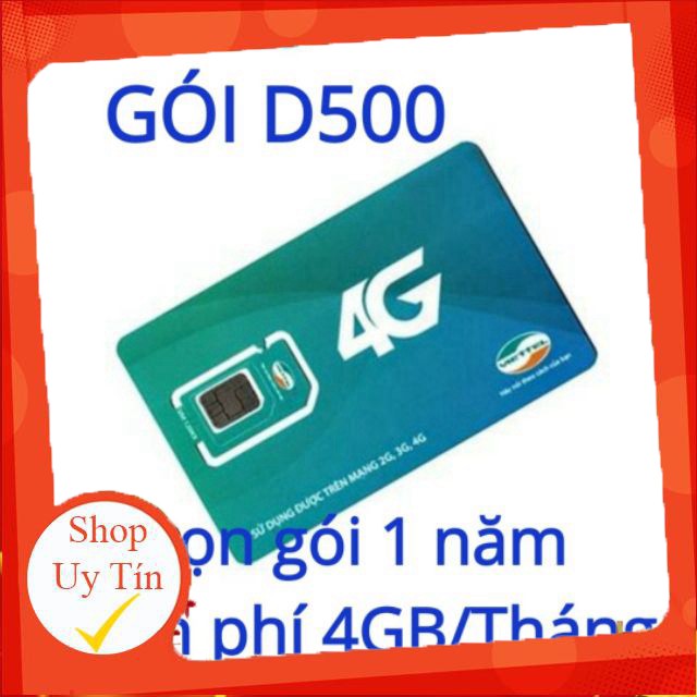 [Giá Rẻ] Sim Viettel 4G Trọn Gói 1 Năm Lên Mạng