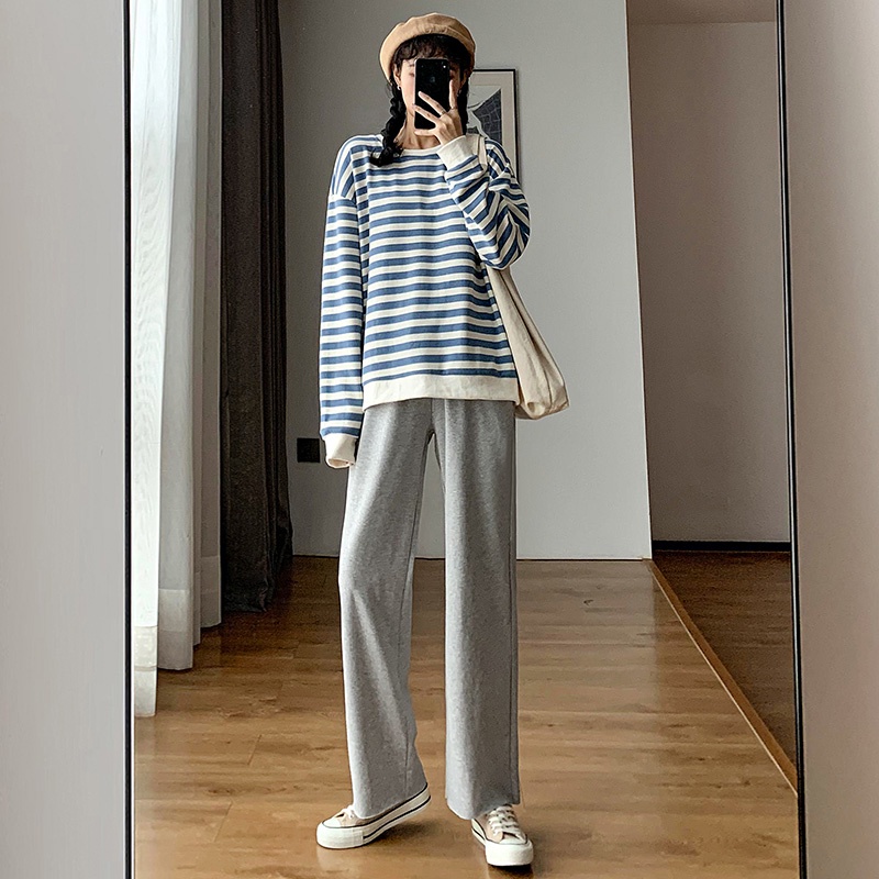 NRVP Quần Thể Thao Ống Rộng Phong Cách Thời Trang Hàn Quốc Dành Cho Nam Và Nữ